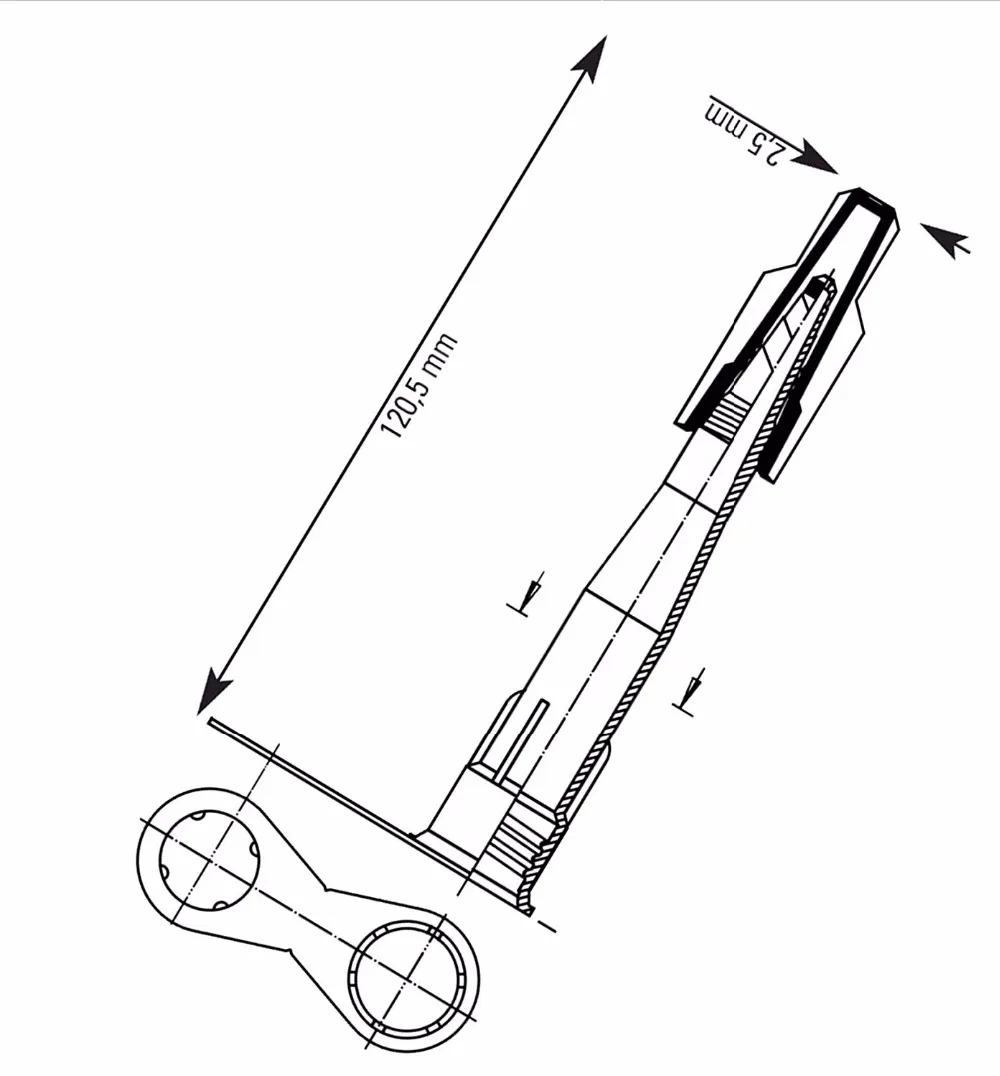 BC-P016-caulking sealant nozzle