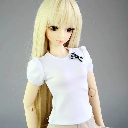 

[wamami] 121# White T-Shirt 1/4 MSD DZ AOD DOD BJD Dollfie