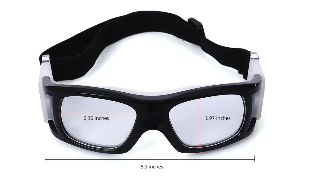 DX070 Basketball Protective Goggles Outdoor Sport Football Skiing Glasses with Myopia Lens