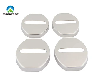 

4 pcs Silver Car Door Lock Protective Cover for Seat FR leon cupra ibiza
