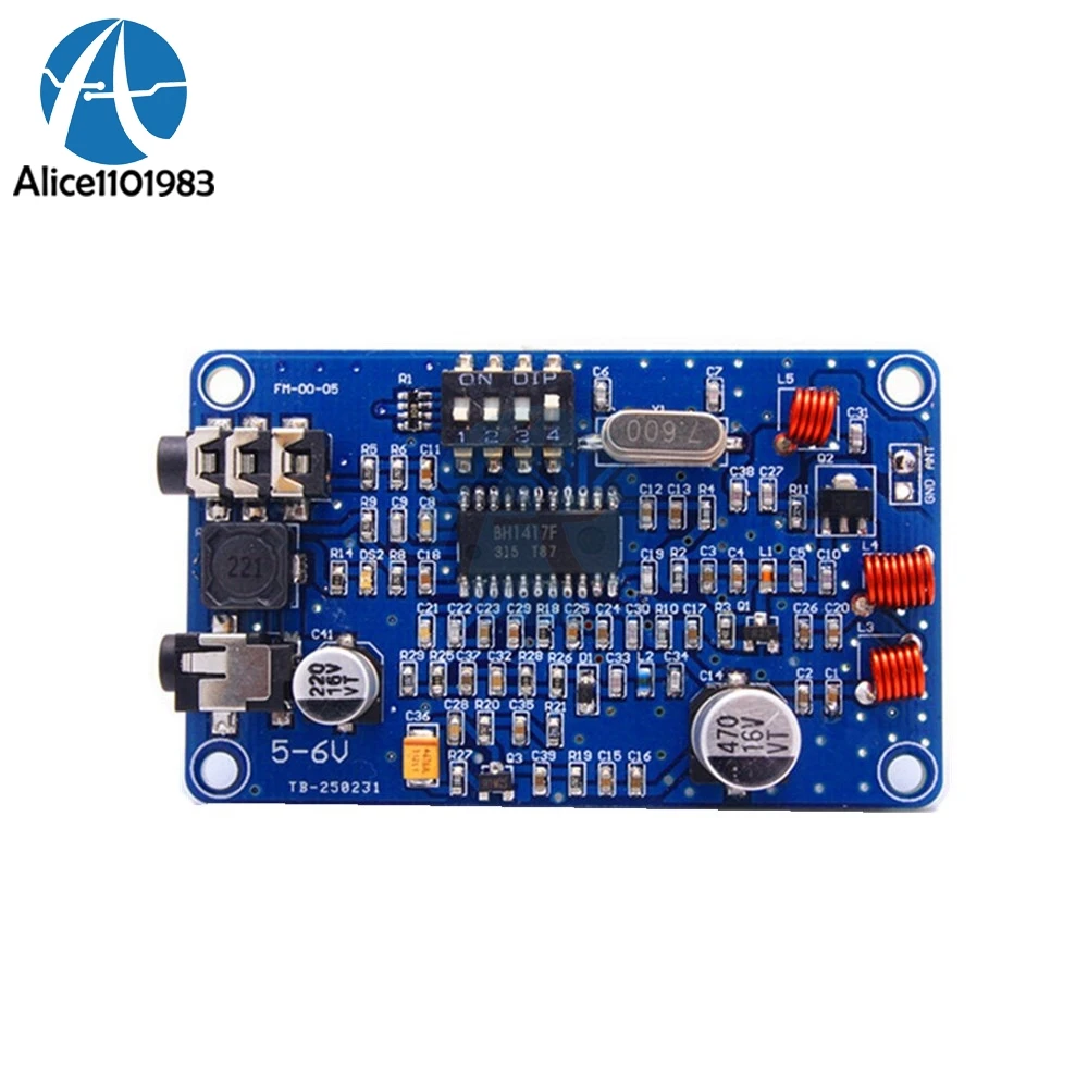 Bh1417 Fm Transmitter Circuit Diagram Wirelesstransmitter