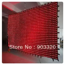 Rasha P10 2M 3M 20 30 600 LEDS PC Control LED Vision Curtain LED Vision Cloth