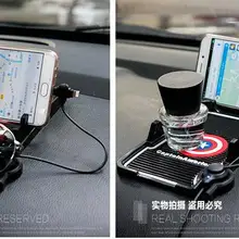 Автомобильный Противоскользящий коврик автомобильный держатель для мобильного телефона gps наклейка для Fiat Doblo Fiorino Linea Panda Punto Qubo Sedici Stilo аксессуары