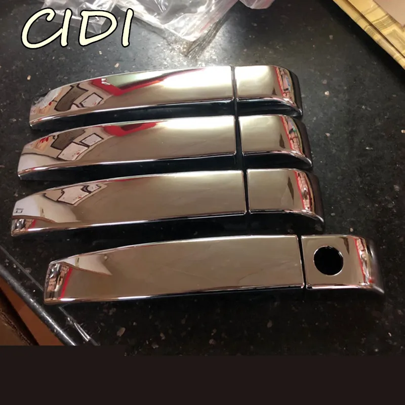 Chromed Car Exterior Door Handles Cover Case Trim Kit for Land Rover Range Rover 2002-2012 Chrome Outside Skin Parts Accessories Chromed Car Exterior Door Handles Cover Case Trim Kit for Land Rover Range Rover 2002-2012 Chrome Outside Skin Parts Accessories