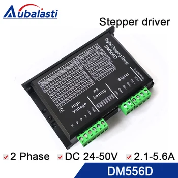 

2 phase digital hybrid stepper driver DM556D input voltage VDC 24-50V 2phase current 2.1-5.6A match the motor 57 86 serial