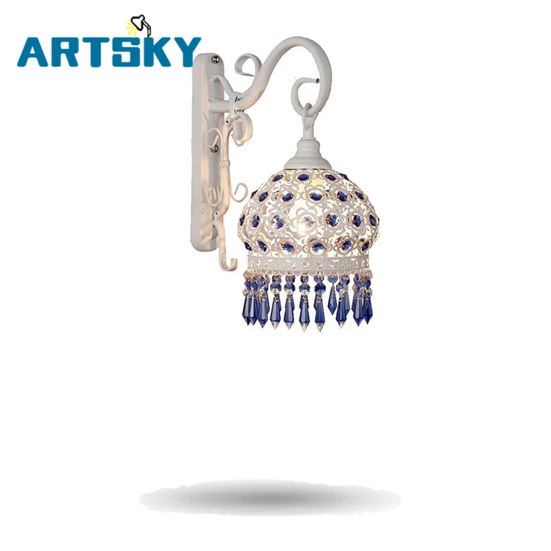 

European Trends Mirror Lights Wall Lights Creative Bohemia Simple Bedside Wall Lamp Wall Lamp Warm Garden Lights