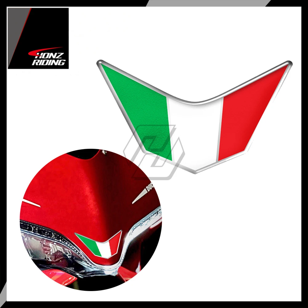 Наклейки для Ducati 959 969 1199 1299 PANIGALE V4 S R SUPERSPORT 3D-наклейки на переднюю часть мотоцикла