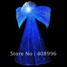 Сексуальный светящийся бюстгальтер из оптического волокна для выступлений/модное шоу/платье/Одежда для шоу