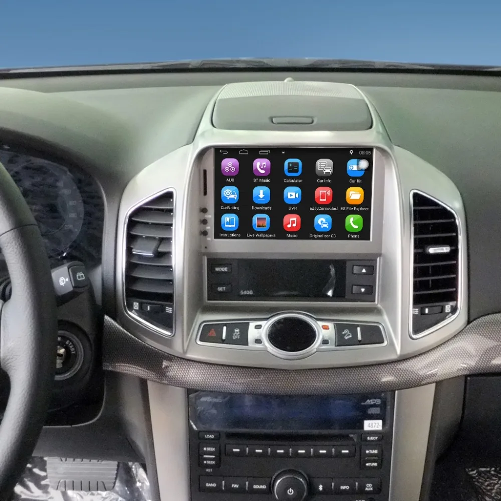 " Android 7,1 Автомобильный gps навигатор для Chevrolet Captiva 2011-2012 Автомобильный Радио Видео плеер Поддержка WiFi мобильного телефона зеркало-ссылка