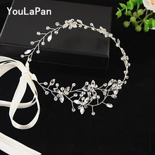 YouLaPan HP142 Свадебные кристальная тиара свадебная прическа аксессуары свадебное украшение на голову Свадебные украшения для волос Свадебная повязка для волос