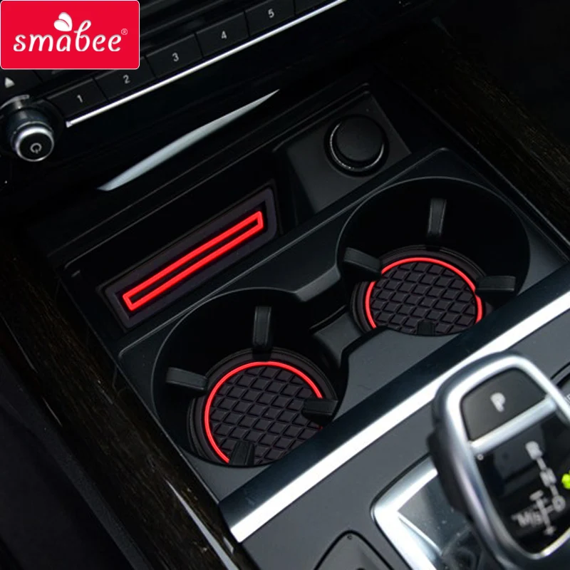 SMABEE Салонные подложки для BMW X5 X6 2015 2018 слот ворота коврик межкомнатных дверей