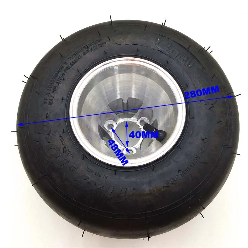 168 Go kart 5 дюймовые задние колеса для пляжного автомобиля, аксессуары для дрифта колеса велосипеда 11X7. 10-5 kart шины ATV Quad