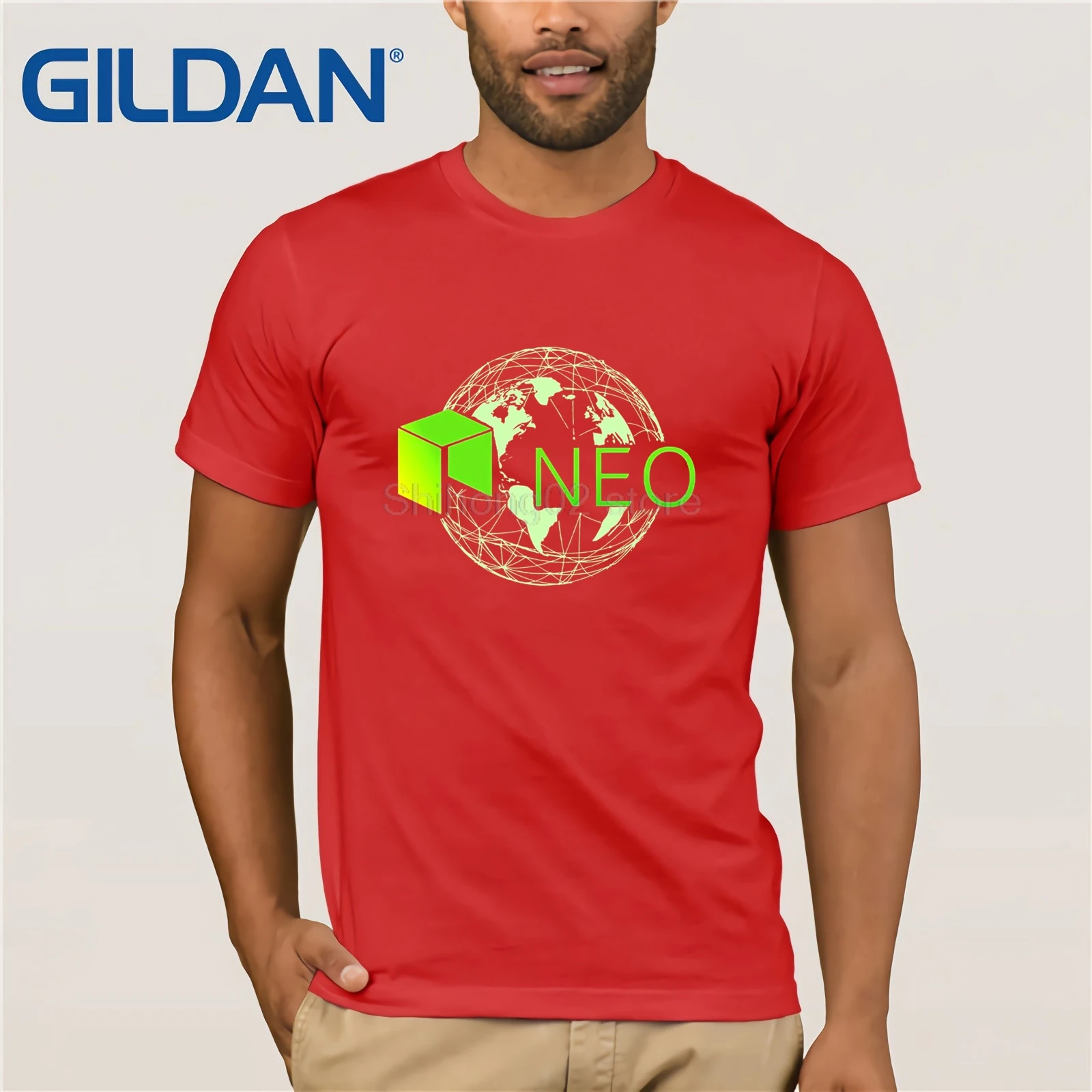 GILDAN Neo Crypto Cryptocurrency Shirt summer T-shirt T-shirt GILDAN Neo Crypto Cryptocurrency Shirt summer T-shirt T-shirt