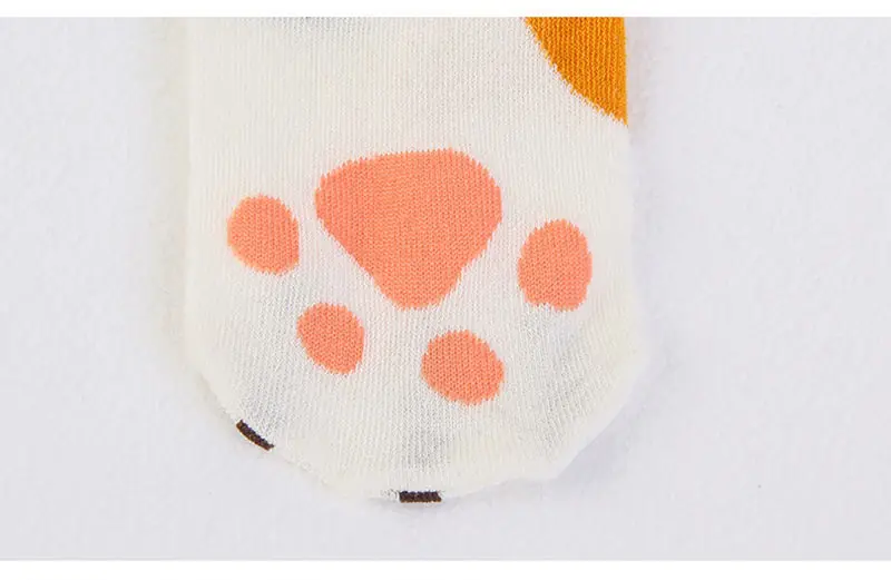 Kawaii Cotton Ankle Short Socks Women Cute Cartoon Cats Claws Socks Gift Summer Casual Gift Novelty Funny Home Socks Fashion (11)