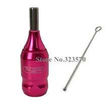 Большой ОСА Professional Высокое качество татуировки Регулируемый зажим для картриджа " Розовый питания- HG-006G