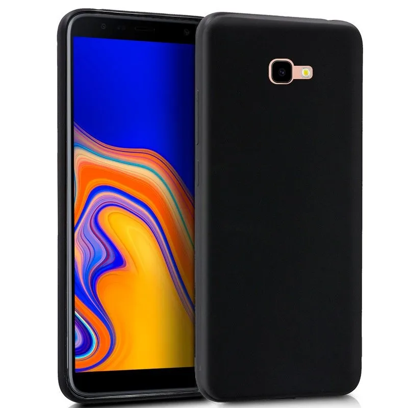 Чехол-подставка для samsung Galaxy J4 Silicone Plus Black | Мобильные телефоны и аксессуары