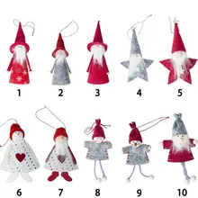 

Christmas Wall Hanging Decoration Christmas Tree Decor Dolls Xmas Party Santa Claus Snowman Ornament Bar Decor Supplies