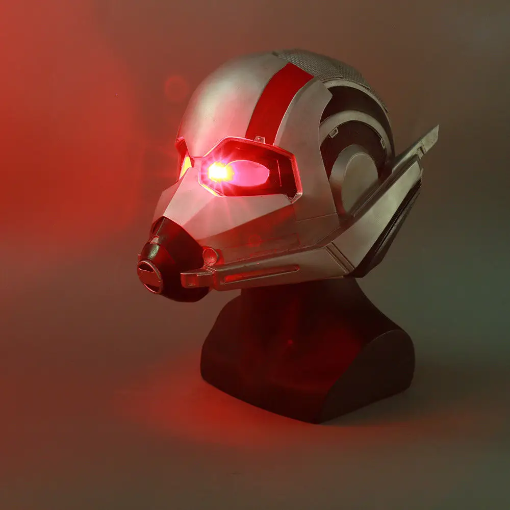 2018 Ant Man LED Helmet Cosplay Ant-Man and The Wasp LED Helmet Superhero Mask7