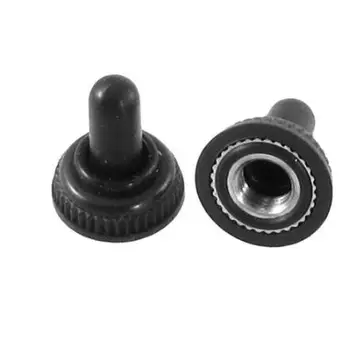 

5mm 1/5" Waterproof Toggle Switch Cover Cap Seal Boot 15 pcs LW