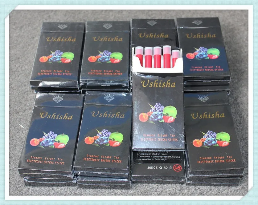 200pcs factroy price e shisha pen hookah 500 puffs mixed flavors with diamond details 5 colors dhl free