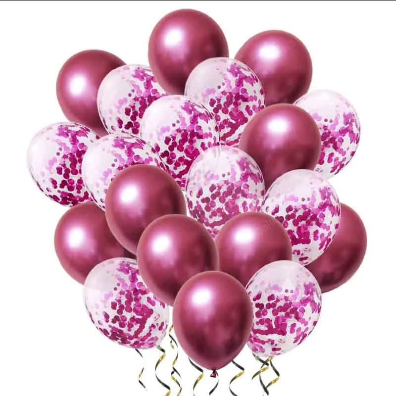 20 шт синие шары металлические воздушные шары для дня рождения Декор для крещения мальчик баллон Bleu деко на день рождения Детские вечерние шары S7XN
