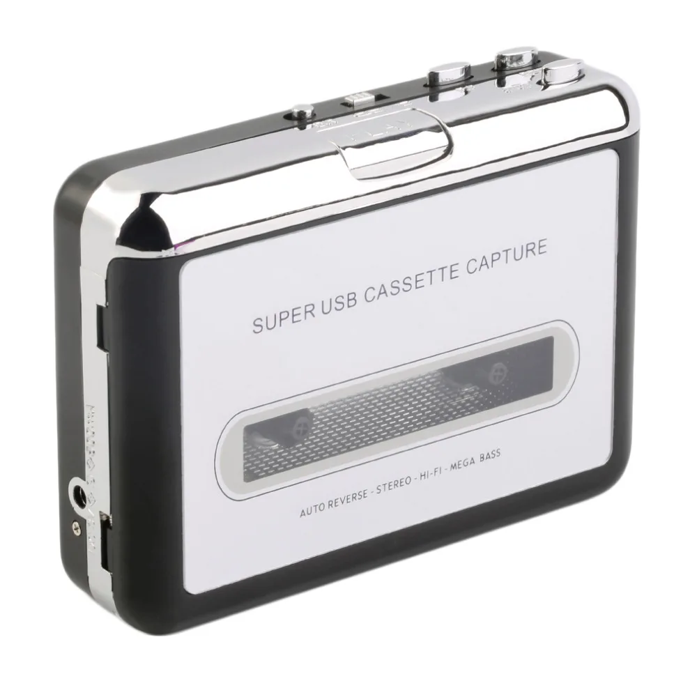 

Tape to PC Super USB Cassette-to-MP3 Converter Capture Audio Music Player NEW