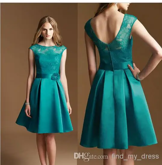 Vintage Turquoise Blue Bridesmaid Dresses