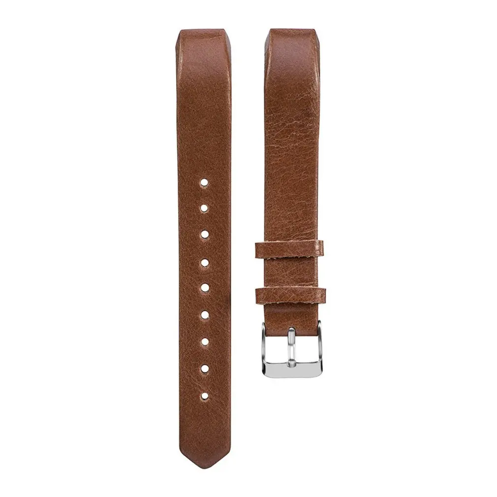 

Luxury Smooth Thin Leather Straps For Fitbit Alta/Alta HR Wristband Watchbands Replacement Accessory