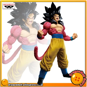 

Japan Anime "Dragon Ball GT" Original Banpresto BLOOD OF SAIYANS SPECIAL III Collection Figure - Super Saiyan 4 Son Goku