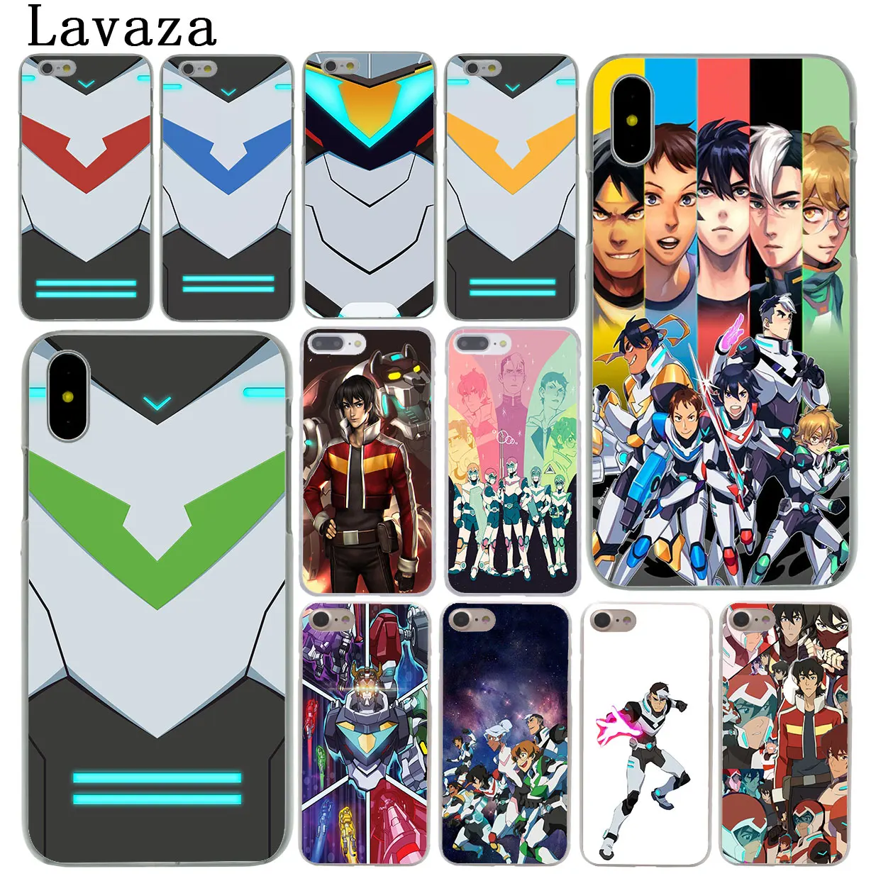 

Lavaza Voltron Legendary Defender Phone Cover Case for Apple iPhone X XR XS Max 6 6S 7 8 Plus 5 5S SE 5C 4S 10 Cases 7Plus Cases