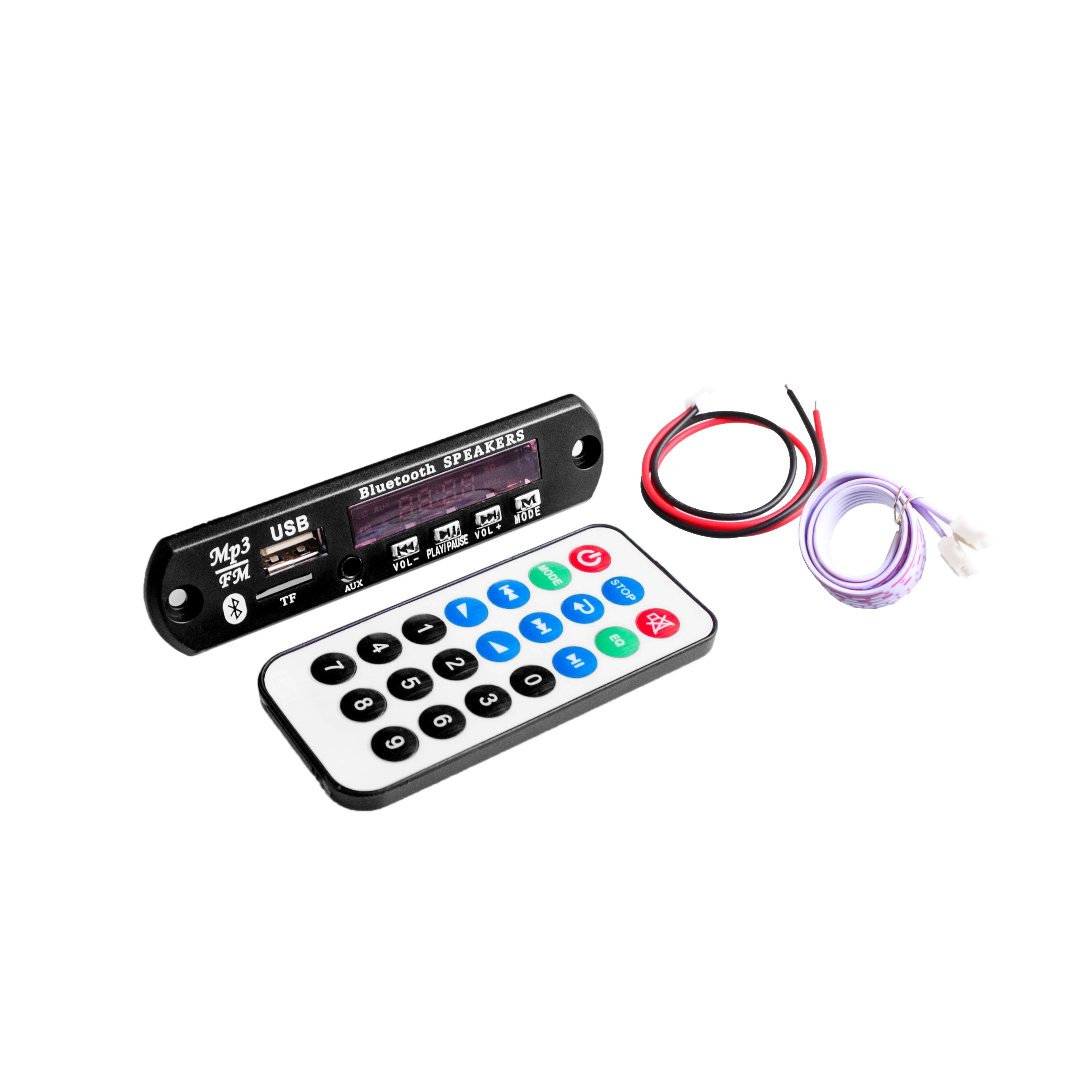 Bluetooth MP3 декодирующая плата модуль с слотом для sd карты/USB/FM/дистанционный