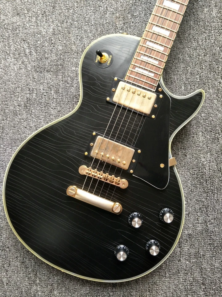 

Custom Shop lp Custom electric guitar '58 version handmade one piece relic lp guitar aged lacquer painting real pic high quality