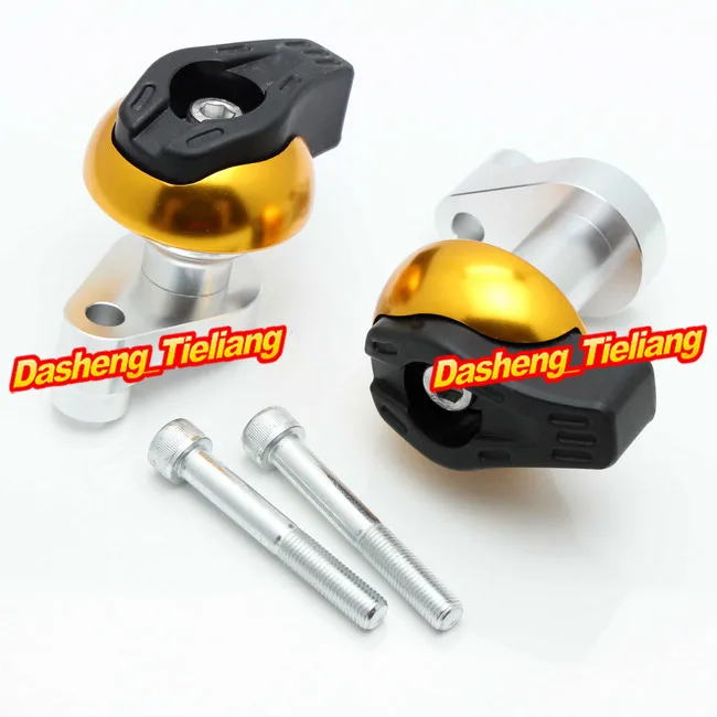 

For yamaha YZF R6 2006 2007 Motorcycle Frame Sliders Crash Pads Protector Spare Parts Accessories, Gold Color