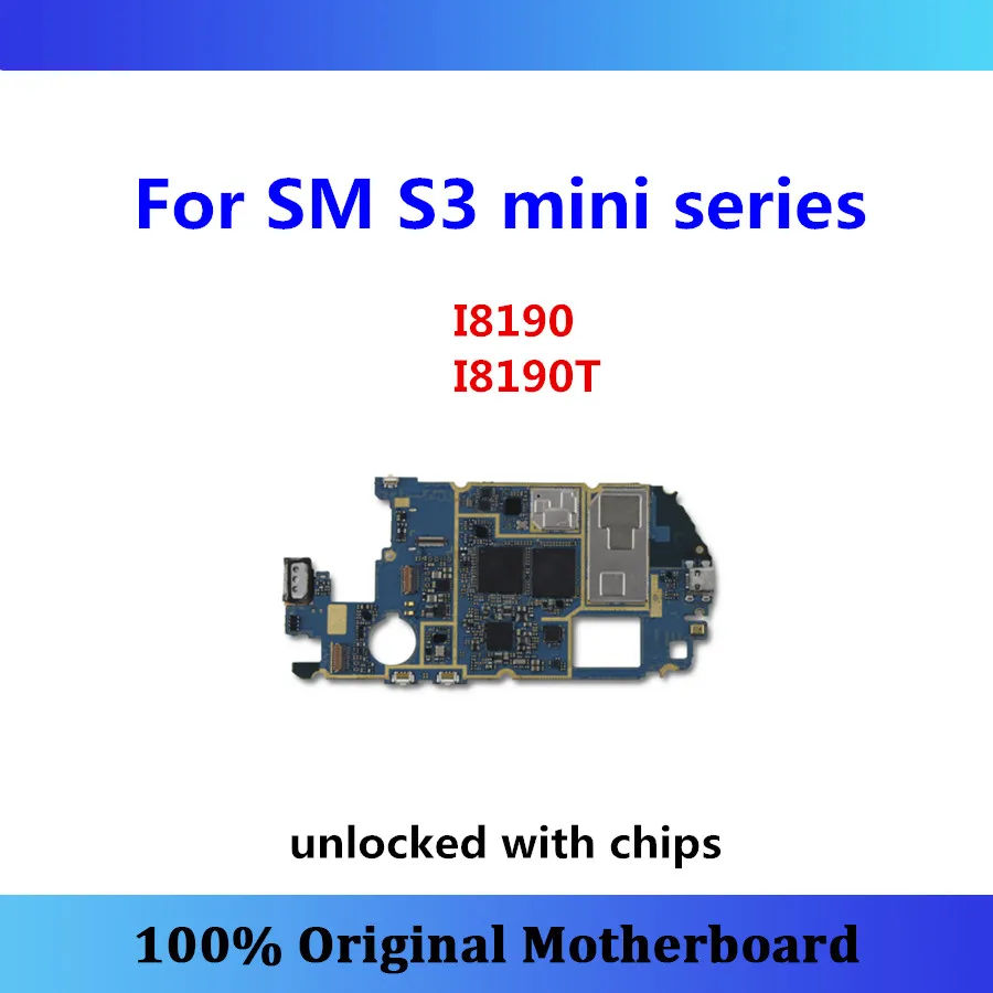 Для samsung Galaxy S3 mini I8190 I8190T I8190N материнская плата разблокированная с чипами 8 Гб протестированная материнская плата Android карта/панель