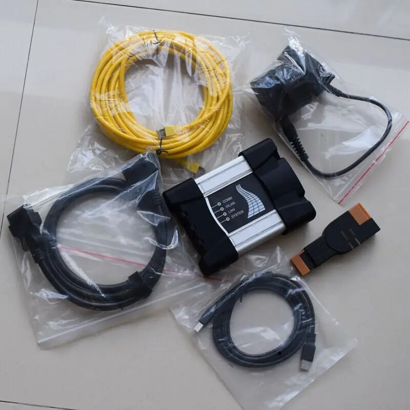  Nueva llegada super 2in1 herramienta de diagnóstico para BMW Icom next sd conectar mb star c5 softw