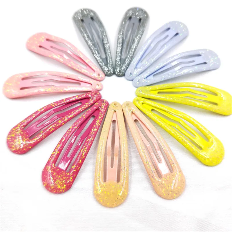 Buy 10Pcs Children Hair Clips Metal Snap BB Toddler