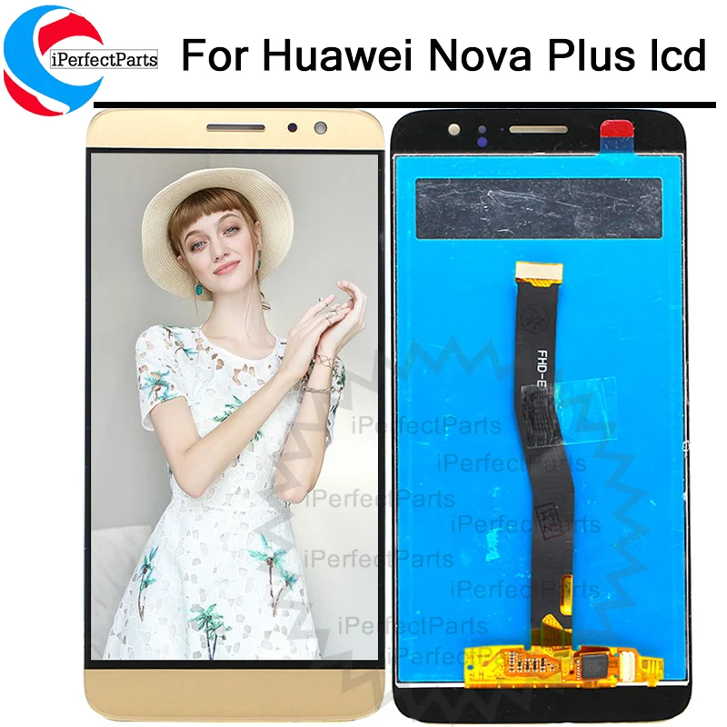 

5.5'' Full LCD For Huawei Nova Plus DIsplay + Touch Screen Digitizer Assembly TD-LTE MLA-L01 / MLA-L11 / MLA-L02 MLA_L03