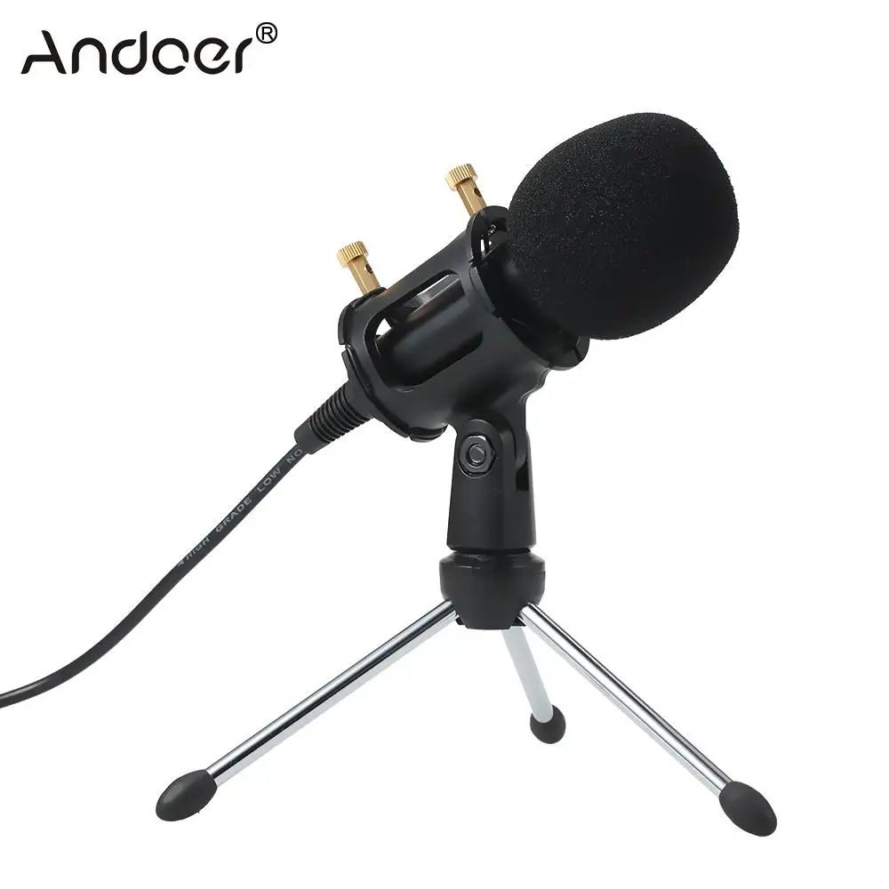 Buy Andoer 3.5mm Plug Professional Condenser Sound