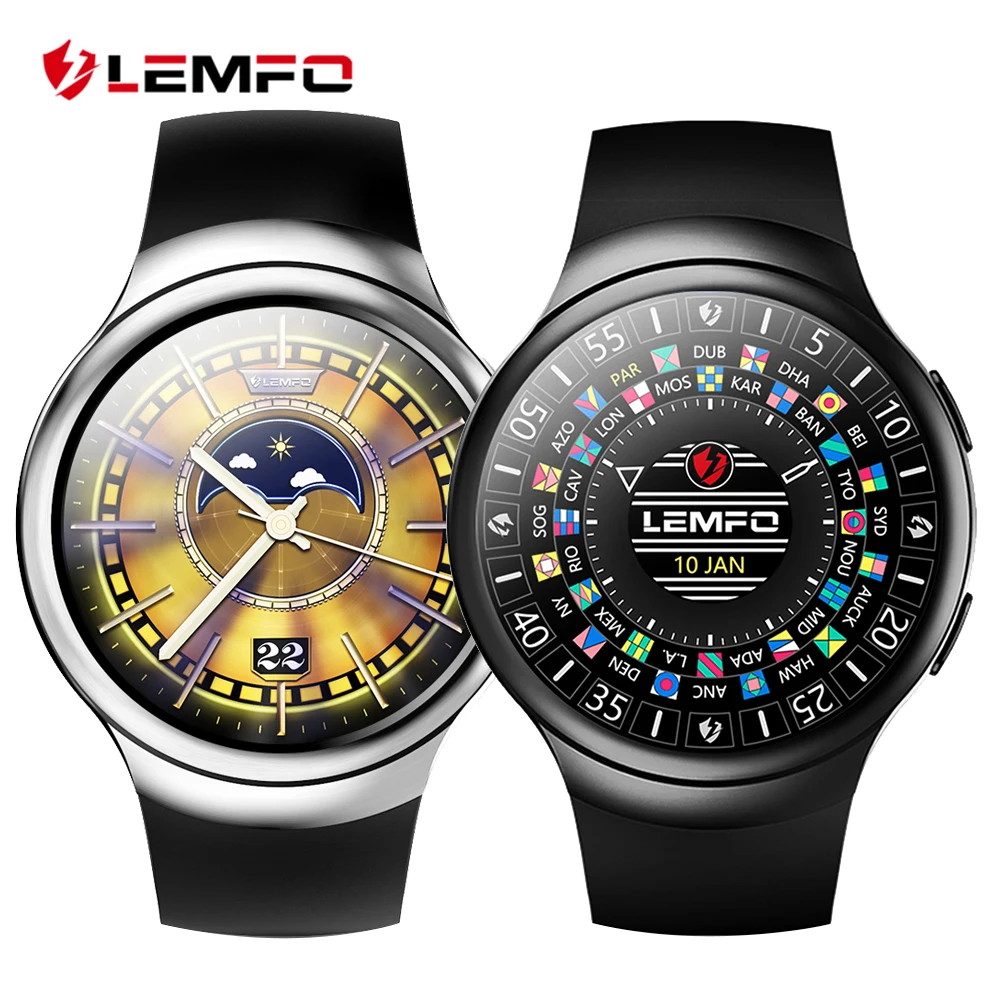 

LEMFO LES2 Smart Watch Phone Android 5.1 1GB + 16GB Heart Rate Monitor Bluetooth GPS Wifi Smartwatch