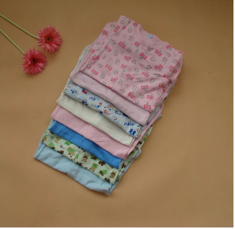 Одежда для малышей Новинка спальные мешки Для мальчиков и девочек маленьких bibi Весна-осень осенние детские рубашки фирменного фирменные