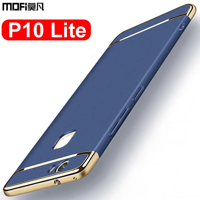 

For Huawei P10 Lite case for Huawei P10Lite case luxury black blue shockproof MOFi back coque hard for Huawei P10 Lite case