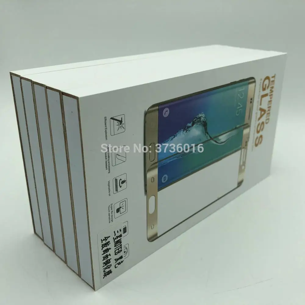 1 шт 3D полное покрытие закаленное стекло цена для Samsung Galaxy Note 8 с тонкой розничной