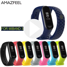 10 шт./упак. браслет для Xiaomi mi Band 3 спортивный ремешок силиконовый ремешок mi band 3 аксессуары браслет mi band3 ремень