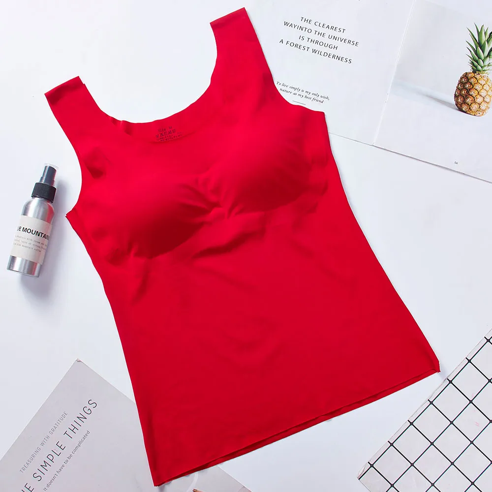 Goede 2018 Hoge Kwaliteit Vrouwen Winter Herfst Ondergoed Zonder Stalen Ring Verzamelen Beha Zonder Mark Run Buiten Slijtage Vest Voor Sport vest