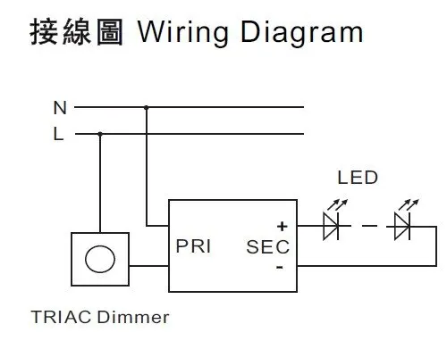 10 шт./лот 3 ~ 22 Вт Triac затемнения постоянного тока 4 7*3 16 8 12 24 В 700мА Диммируемый