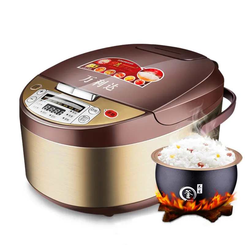 Rice Cooker Small Household Fully Automatic Smart Booking Rice Cooker 3L Large Capacity Suitable for 3-5 People rice cooker intelligent household high capacity fully automatic 2 8 people 5l capacity reservation spherical hyun kettle