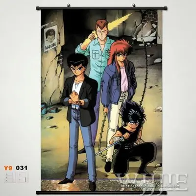 Аниме плакат Настенные Прокрутки домашний Декор подарок отаку YuYu Hakusho Yuusuke Urameshi |