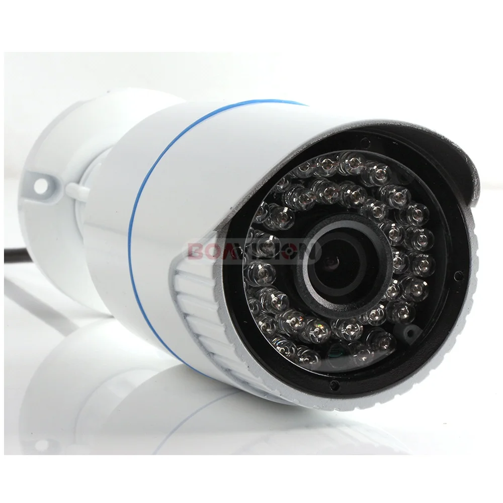 XMEYE H.265 H.264 4MP IP камера POE наружная цилиндрическая видеонаблюдения с высоким