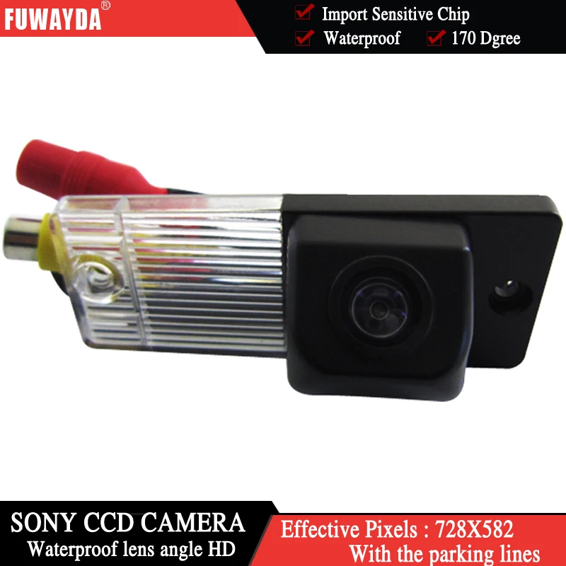FUWAYDA беспроводной SONY CCD чип заднего вида автомобиля DVD gps навигационные наборы камера для Kia Cerato KIA CERATO водонепроницаемый