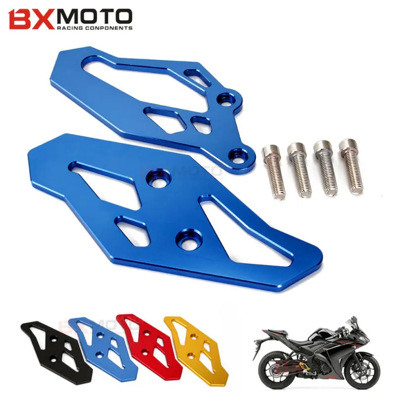 YZF R3 R25 аксессуары для мотоциклов синяя подставка ног с ЧПУ задний набор защитная